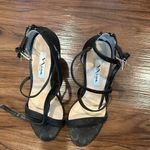 Nina  Black sparkly heels Size 7.5 Photo 2