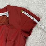 Newport News Easy Style Sheath Dress Womens 4P Orange Y2K VTG Party Office Work Photo 9