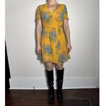 Madewell  Sweetgrass Ruffle-Sleeve Dress in Painted Blooms Dress Size 0 Photo 2