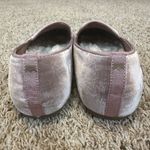 Birdies Starling Women's Size 8 Loafers Dusty Rose Pink Velvet Faux Fur Lining Photo 4