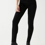 True Religion NWT Black Discusses Swarovski Crystals Studs Super Skinny Jeans 31 Photo 0