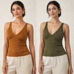 Anthropologie  Shimmer Seamless Tank Bundle Photo 1
