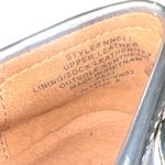 Madewell ‎ The Vernon Specchio Leather Loafers Metallic Silver Size 6 Photo 8