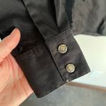 Wrangler Vintage Womens Large Embroidered Black Long Sleeve Shirt Aztec Detail Photo 5