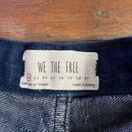 Free People  We The Free Linen Blend Super Hi Rise Wide Leg Denim Jeans Sz 24 🧡🎀 Photo 14