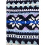 Aerie Sherpa Sweatshirt XS Polar Chic Nordic Print Cabincore Chalet Ski Resort Photo 5