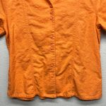 Christopher & Banks  Linen Blend Cowgirl Cottage Coastalgirl Academia Shirt Small Photo 3