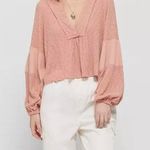 Urban Outfitters Maggie ribbed V-Neck Top Photo 0