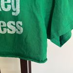 Whiskey Business Cropped Tee Green Size M Photo 2