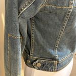 Holding Horses  Anthropologie Beaded Distressed Patch Western Denim Jacket Sz XS Photo 9