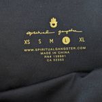 Spiritual Gangster Intent High Waist Leggings Black Pink Pastel Side Stripe Photo 8