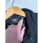 Harley Davidson Women’s Performance Fast Dry Mesh Accent Shirt size medium Black Photo 4