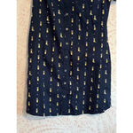 Abercrombie & Fitch  Navy Blue Pineapple Print Shirt Dres Photo 2