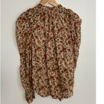 Free People Meant To Be Vintage Floral Blouse Top size small Photo 5