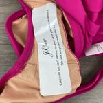 J.Crew Magenta Orchid Ruched V Neck One Piece Swimsuit Sz.8 NWT Photo 9