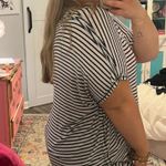 Time & Tru Time And True Striped Oversized Top Photo 2