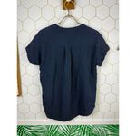 Quince 100% Organic Cotton Gauze Roll Sleeve Shirt - Size - XS Photo 3