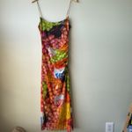 ZARA  Fruits Print Bodycon Midi‎ Dress Sleeveless Graphic Party Clubwear Photo 1