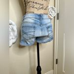 Aeropostale NTM:  Slightly Distressed Light Blue Denim Shorty Shorts Size 4 Photo 10