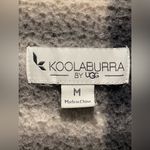 Koolaburra by Ugg Like New Oversized Fleece Sherpa Black/Tan Jacket, Medium Photo 3