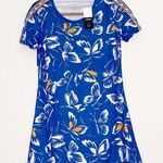 Adidas NWT  X FARM RIO PRINT DRESS Blue Photo 7