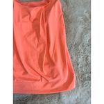 Fabletics  Tank top Neon bright Coral Pink Size Small Built in bra Adjustable Photo 2
