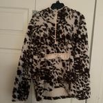 Crazy Train Brown Cow Print Pullover/Hoodie  Photo 0