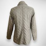 Michael Kors Women's Sage Green Quilted Lightweight Jacket Medium | EUC Photo 2