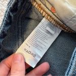 Free People ✨ We the Free Women’s Denim Button Fly Mini Skirt Raw Hem 29 Photo 6