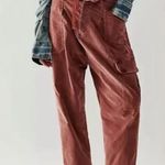 Free People pants corduroy cargo cotton size medium Photo 0