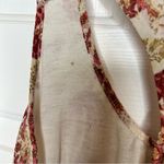 ambiance apparel Halter Paisley Tank * Medium‎ Red Photo 3