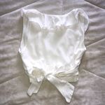 Forever 21 White Cropped Top Photo 1