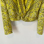 ZARA Bandana Paisley Printed Twist Tie Front Blouse size XS Photo 3