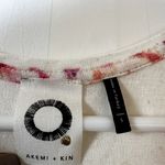 Anthropologie Akemi + Kin Caicos Tank Top Scoop Neck Sleeveless Floral Diamond Pattern Pink S Photo 2