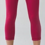 Lululemon  athletica reversible leggings in orange and  red in size 4 Photo 0