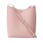 Anthropologie NWOT SAMARA Medium Shoulder Bag Peony Vegan Leather Photo 0