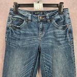 Apt. 9 057.  Bootcut Modern Fit Blue Straight Flare Denim Pants Jeans 4 Photo 2