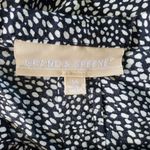 Grand & Greene Pullover Top Black & White Size M Size M Photo 5