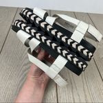 Sorel Roaming Crisscross Espadrille Chevron Pattern Sandals US9 Chalk $110 Photo 5