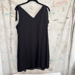 1. State  Tie Shoulder Mini Shift Dress Photo 3