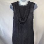 Rendezvous Black Knit Swim Coverup size small Photo 3