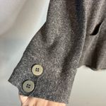 Eileen Fisher  Knit Blazer Cardigan w/ Pockets Size M Gray Casual‎ Office Photo 6