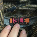 Isle By Melis Kozan Dress with Faux Fur Checkerboard Sleeves Brown Size M Photo 2