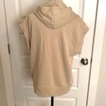 Joe Fresh || Tan cap sleeve oversized hoodie with front pocket Photo 4