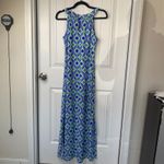 Jude Conally geometric sleeveless maxi dress XS vacation summer beach cruise Photo 3