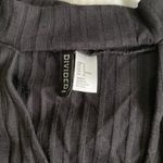 Divided Black High Neck Cut Out  Photo 2