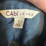 CAbi denim button down S elevated basics minimalist shirt Photo 2