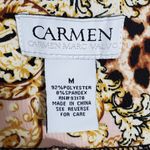 Carmen Marc Valvo CARMEN MARC VALVO LADIES PULL-ON PENCIL SKIRT Animal Print Size M Photo 4