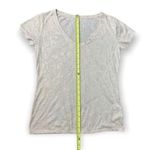 Krass&co NY & Gold Cracked V Neck Neck Short Sleeve Tee Shirt Size XS Photo 3