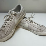 Nike  Blazer‎ Low 77 Sail Sesame Embroidered Photo 0